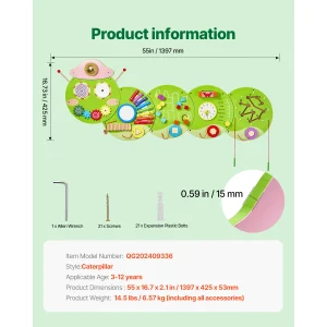 Children Wall Busy Board