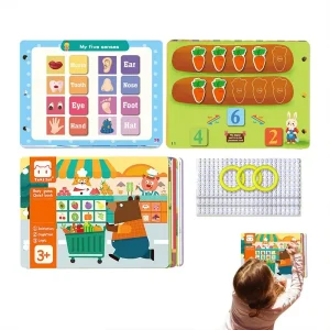 Baby Activity Book Touch Sensory